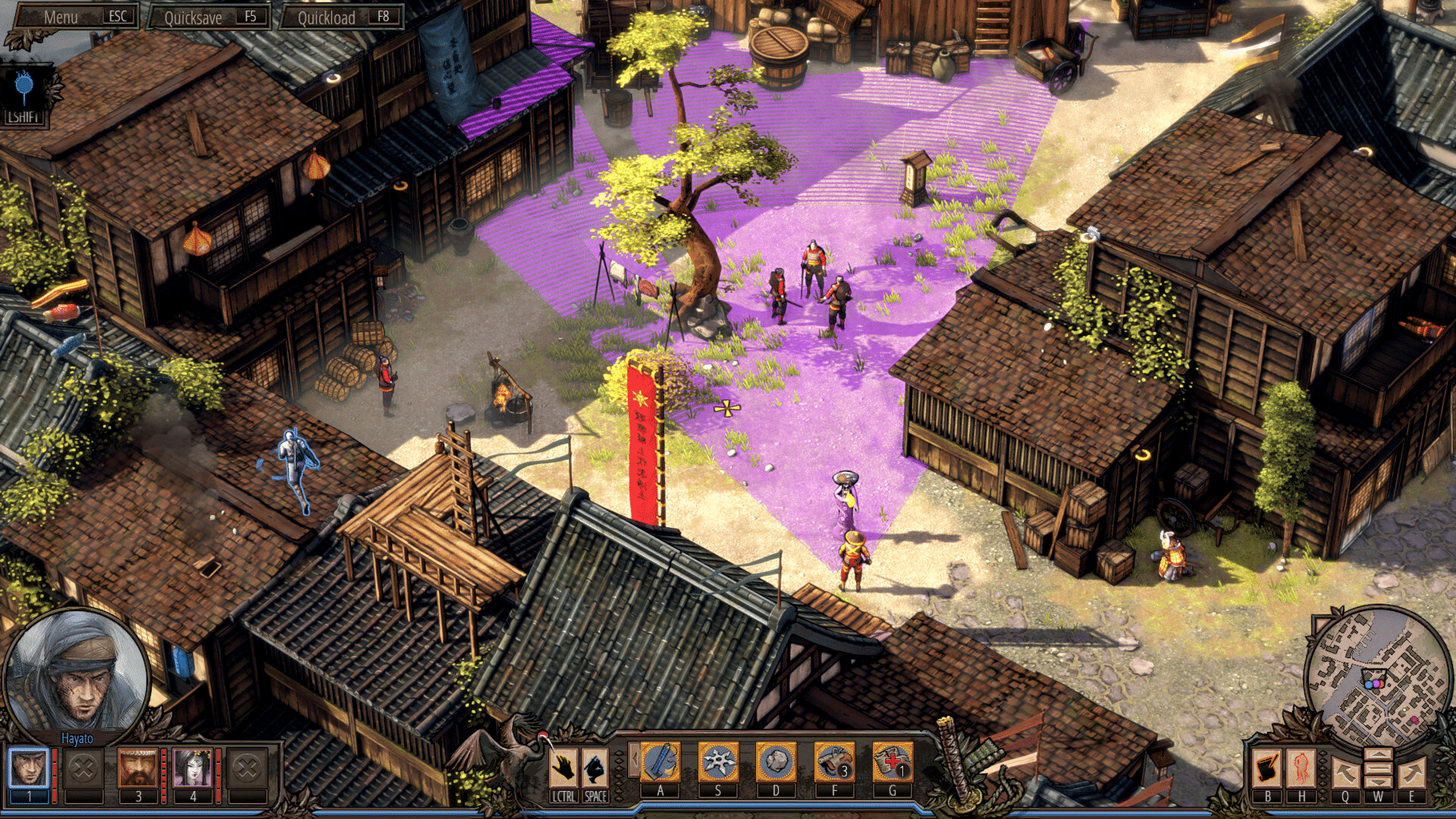 Shadow Tactics: Anniversary Bundle screenshot