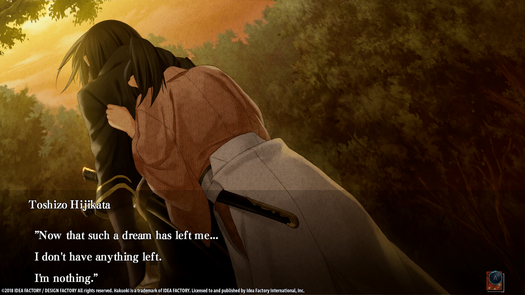 Hakuoki: Edo Blossoms - Deluxe Edition screenshot