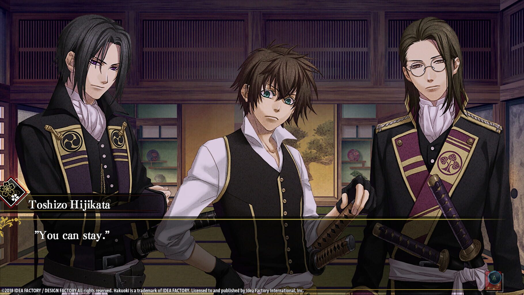 Captura de pantalla - Hakuoki: Edo Blossoms - Deluxe Edition