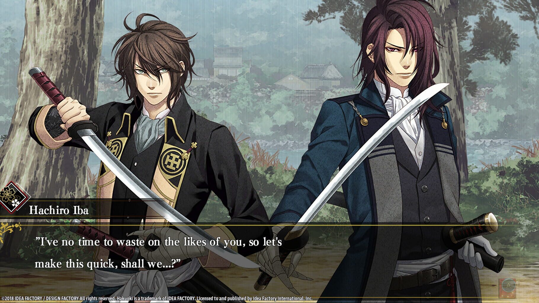 Captura de pantalla - Hakuoki: Edo Blossoms - Deluxe Edition