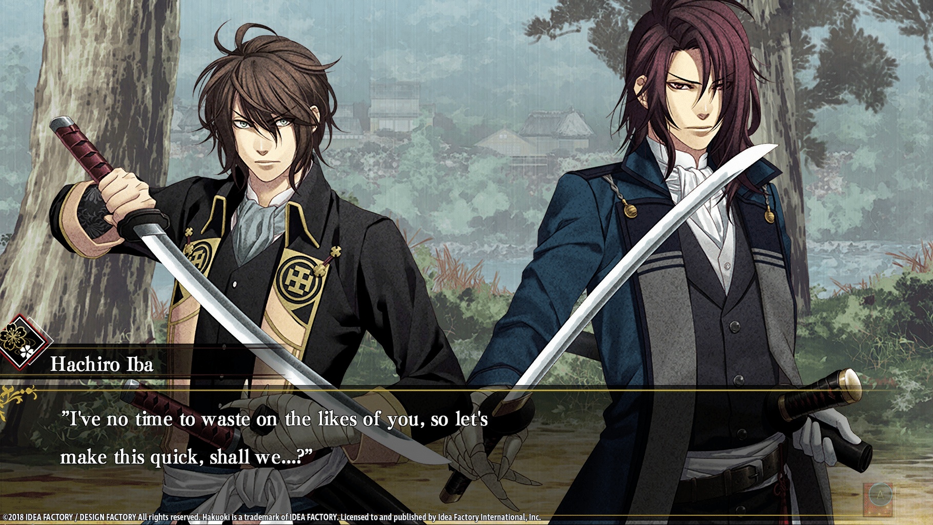 Hakuoki: Edo Blossoms - Deluxe Edition screenshot