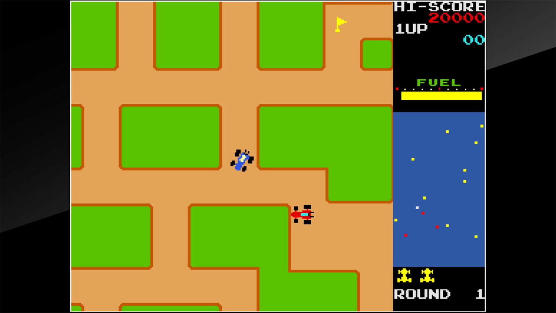 Arcade Archives: Rally-X screenshot
