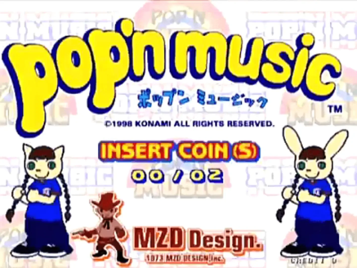 Captura de pantalla - Pop'n music