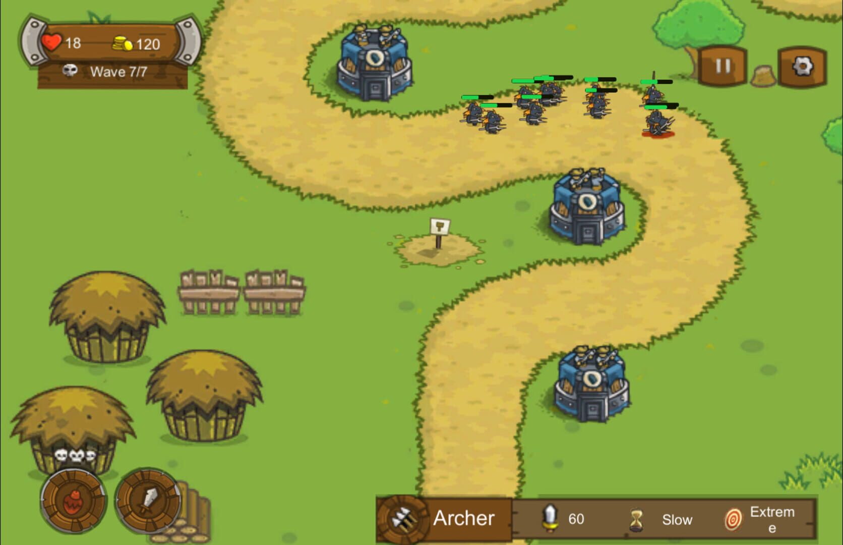 Towns Battleground - Screenshot