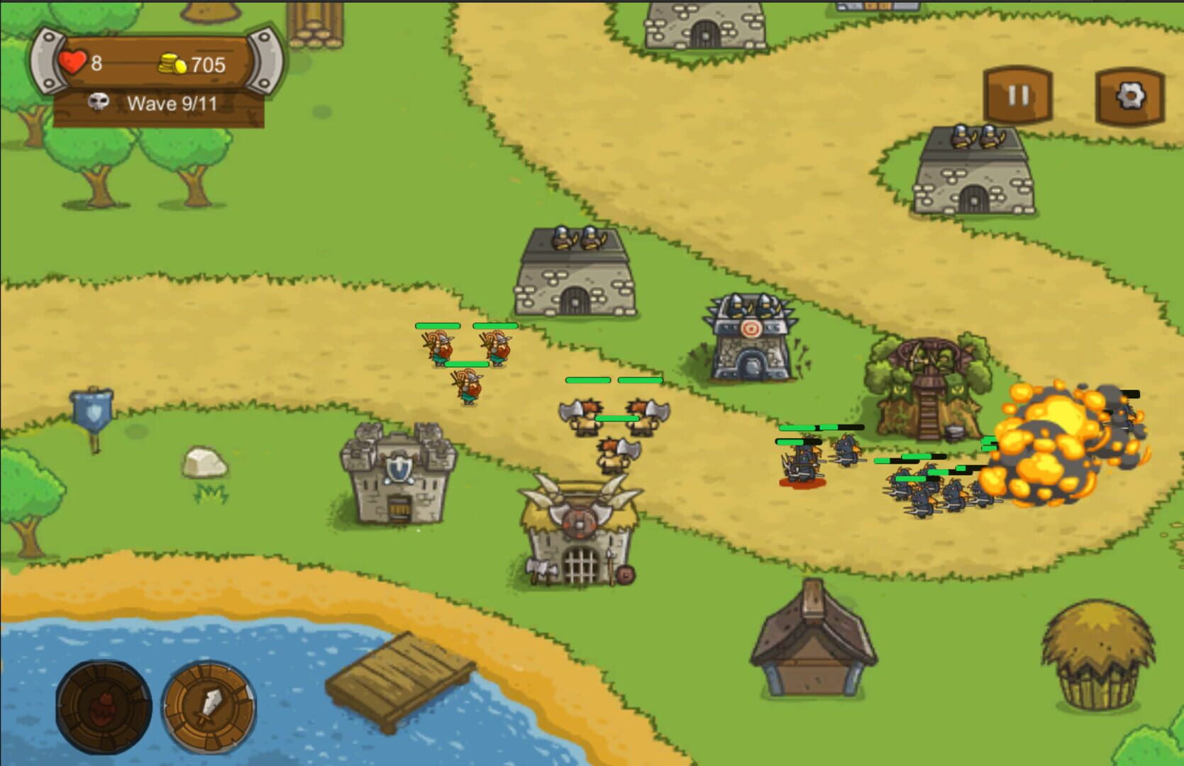 Towns Battleground - Screenshot