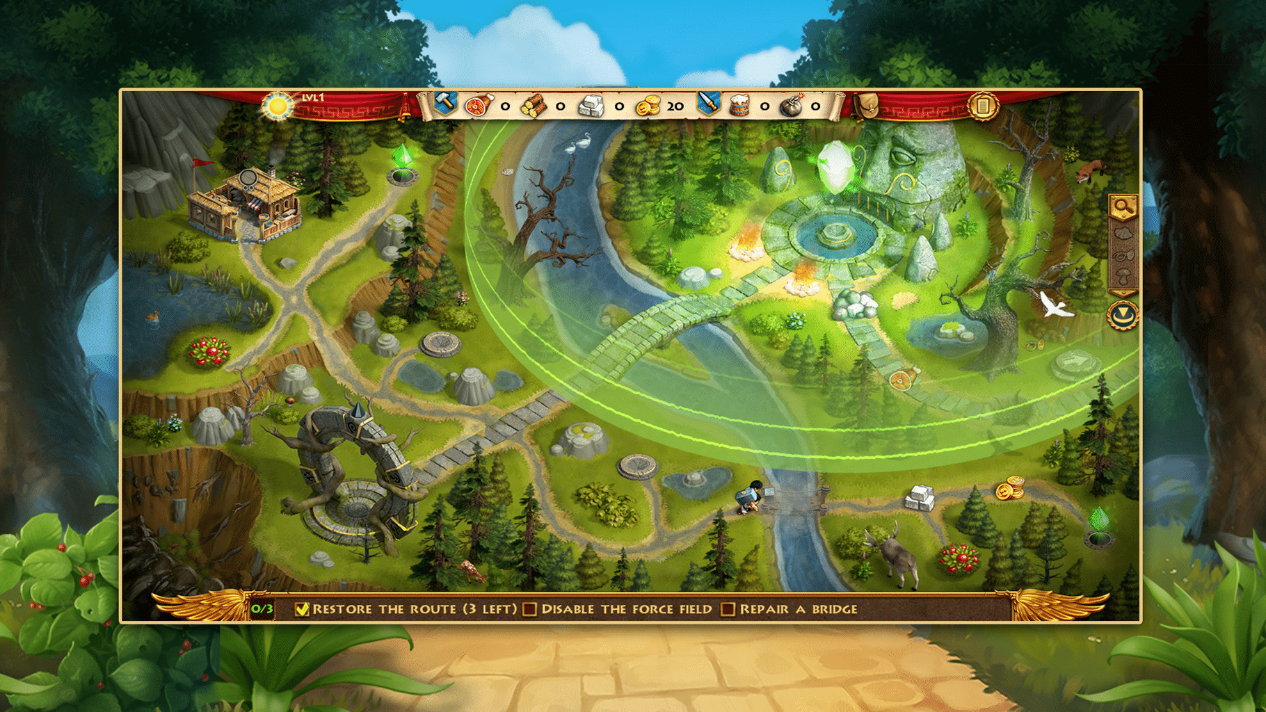 Roads of Rome: Portals - Collector's Edition screenshot