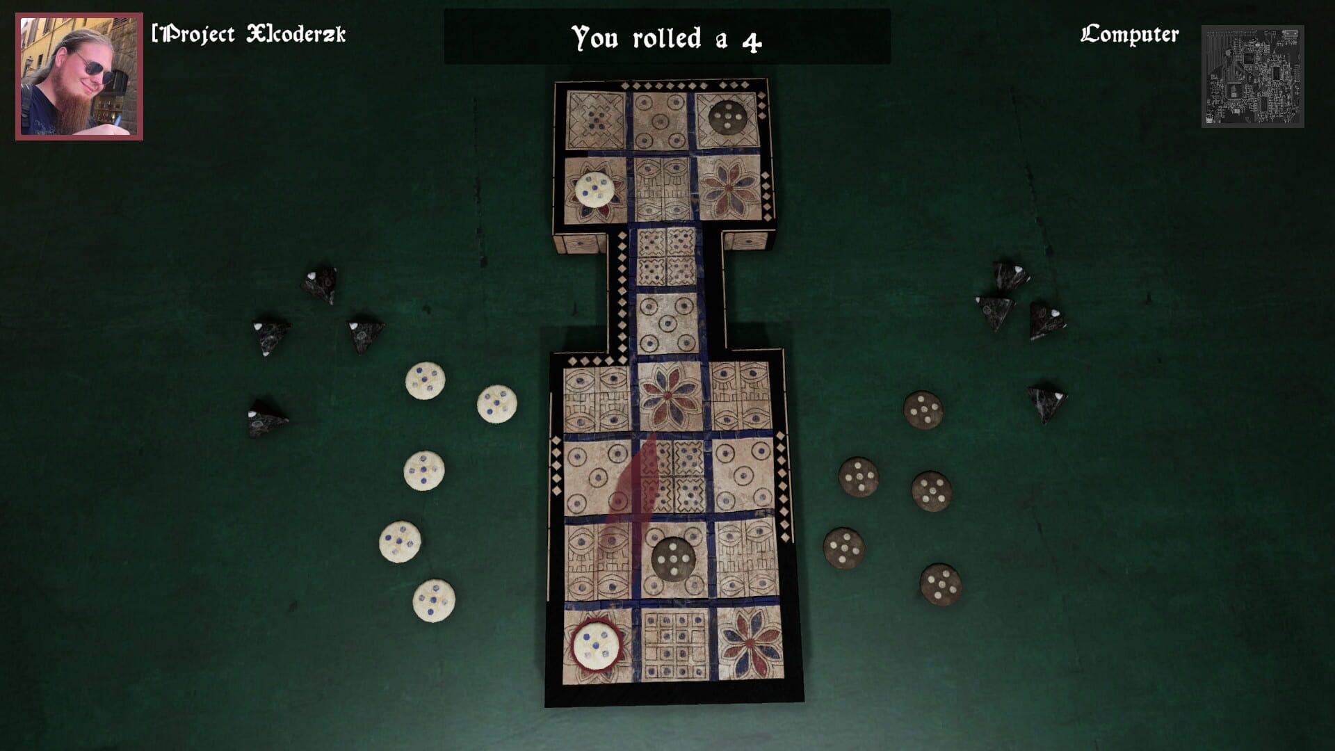 The Royal Game of Ur 3D - Screenshot