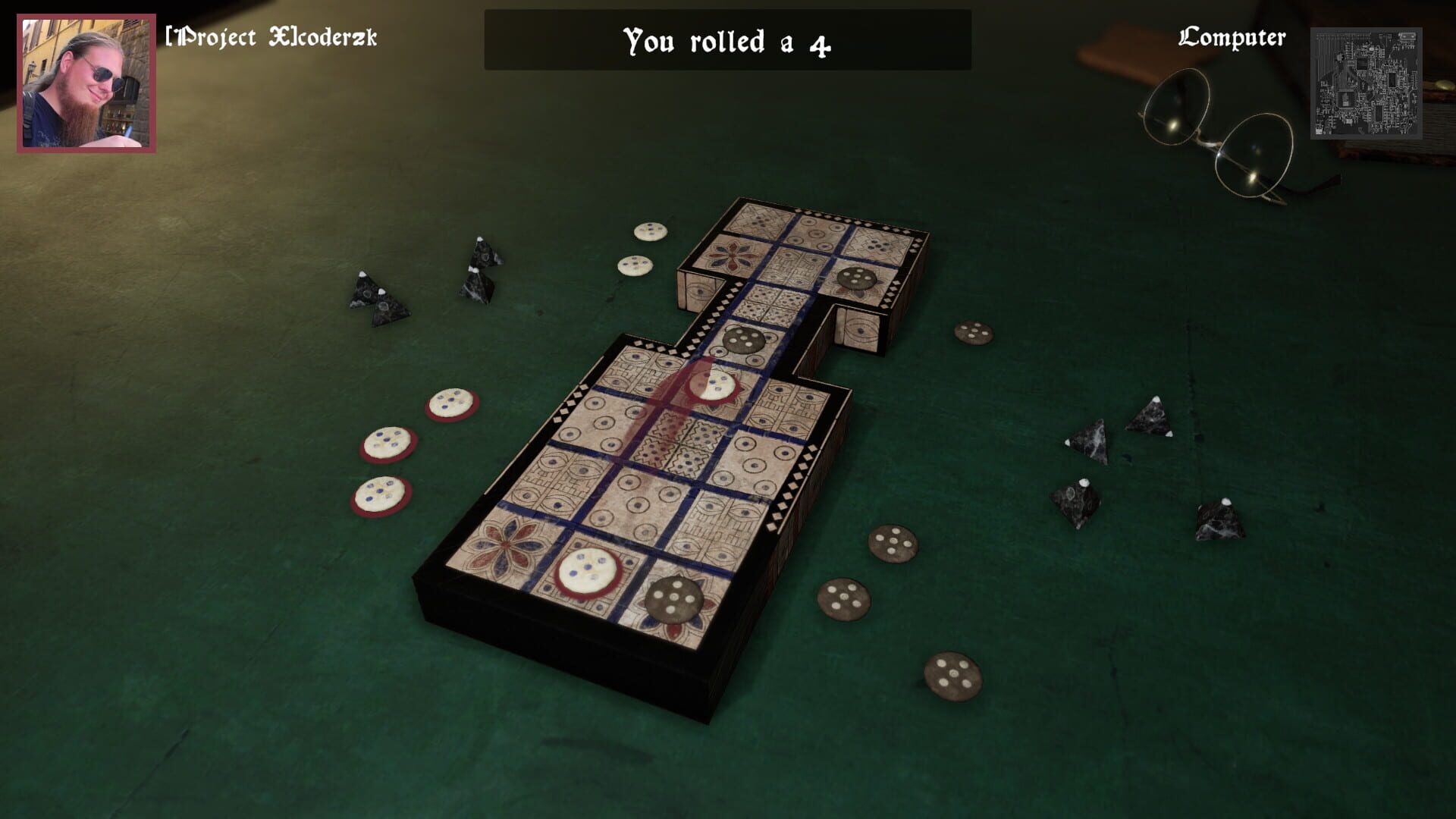 The Royal Game of Ur 3D - Screenshot