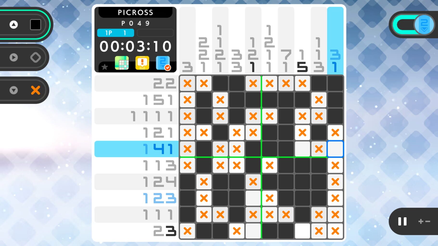 Picross S7 screenshot