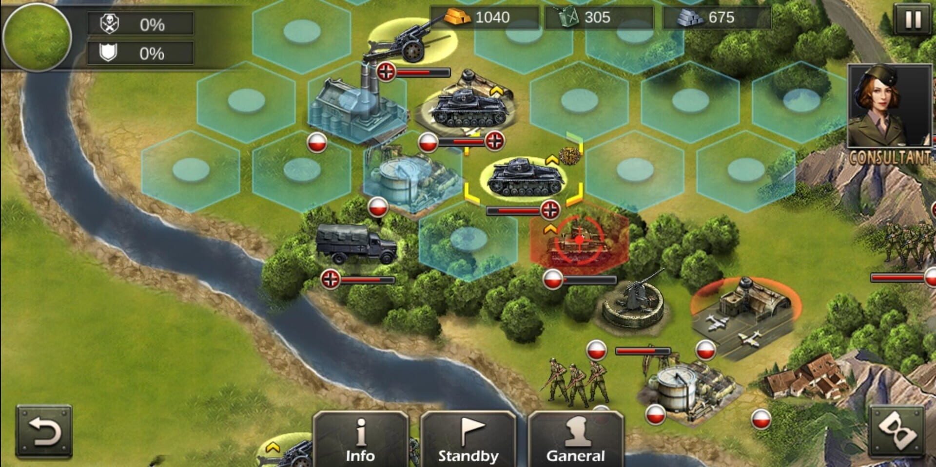 World War 2: Strategy Simulator - Screenshot