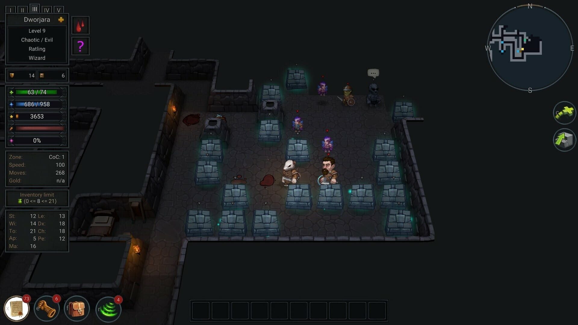 Ultimate ADOM: Caverns of Chaos - Save the World Edition - Screenshot