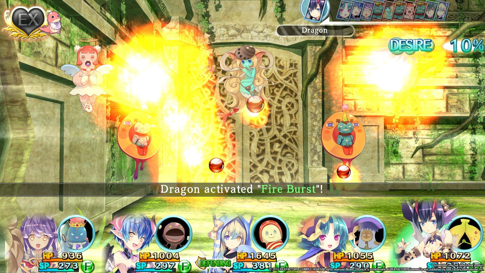 Moero Chronicle: Deluxe Edition - Screenshot