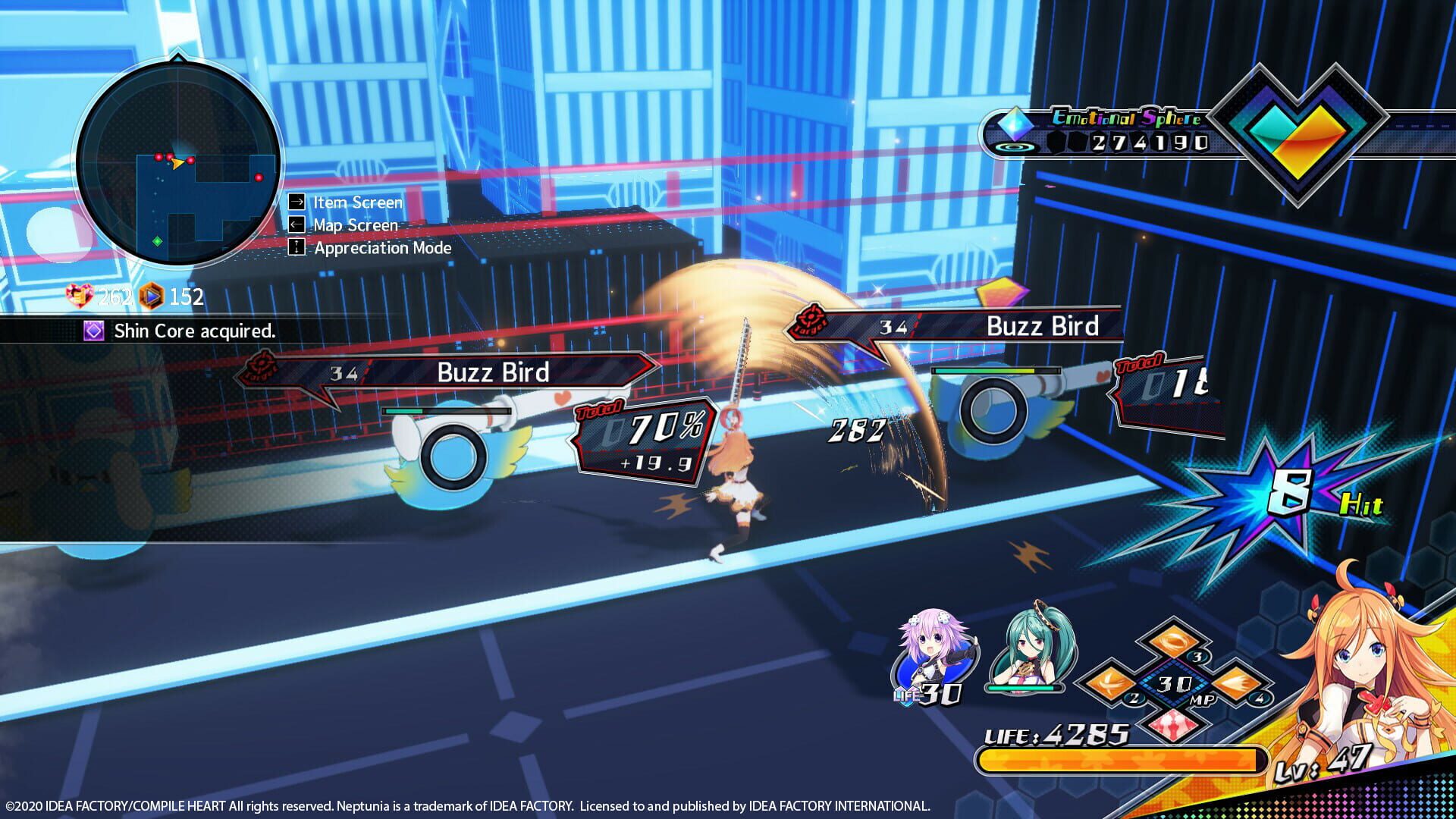 Neptunia: Virtual Stars - VIP Edition - Screenshot