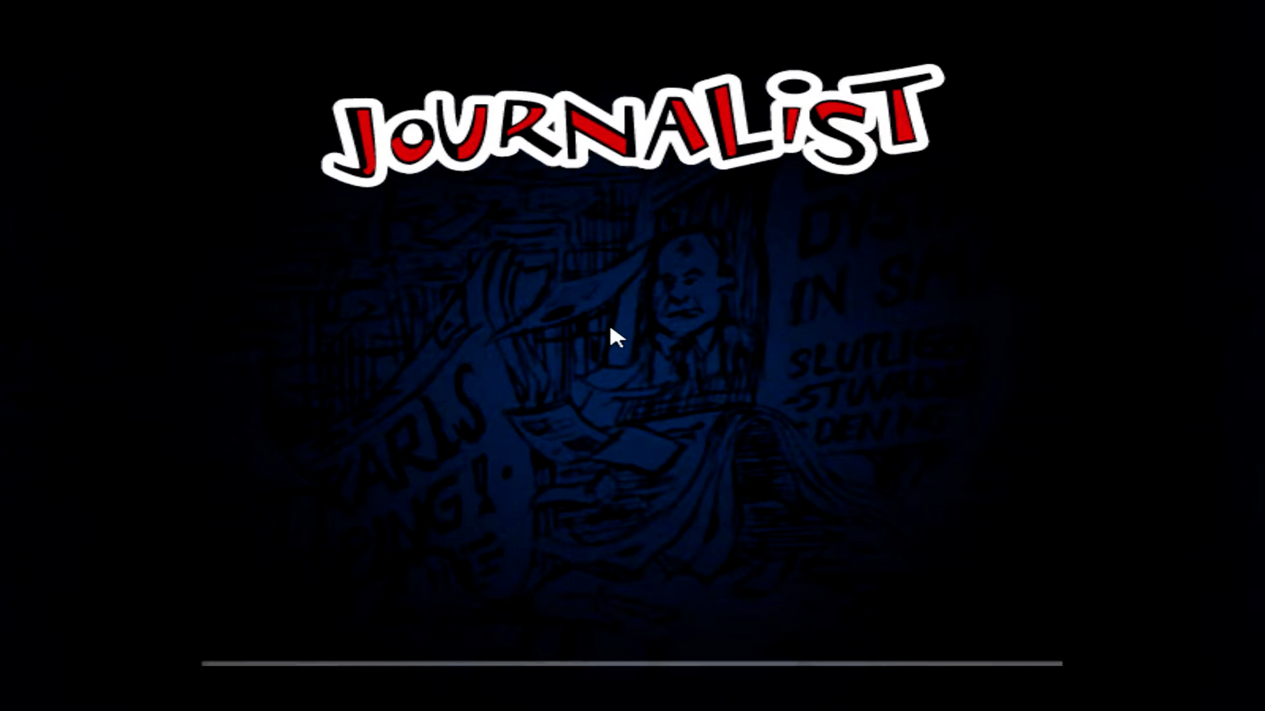 Journalist screenshot