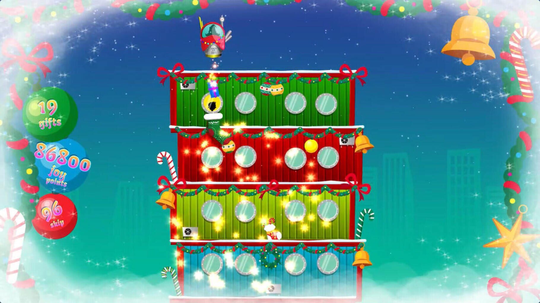 Santa Throw screenshot