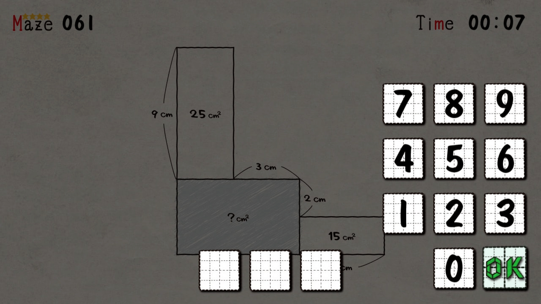 Menseki: Area Maze puzzles screenshot