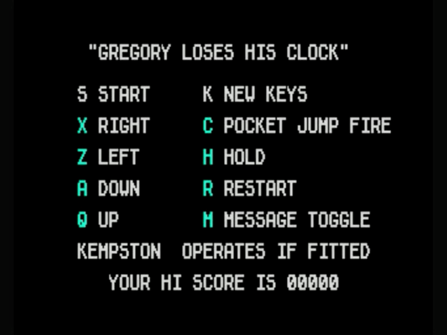 Gregory Loses His Clock screenshot