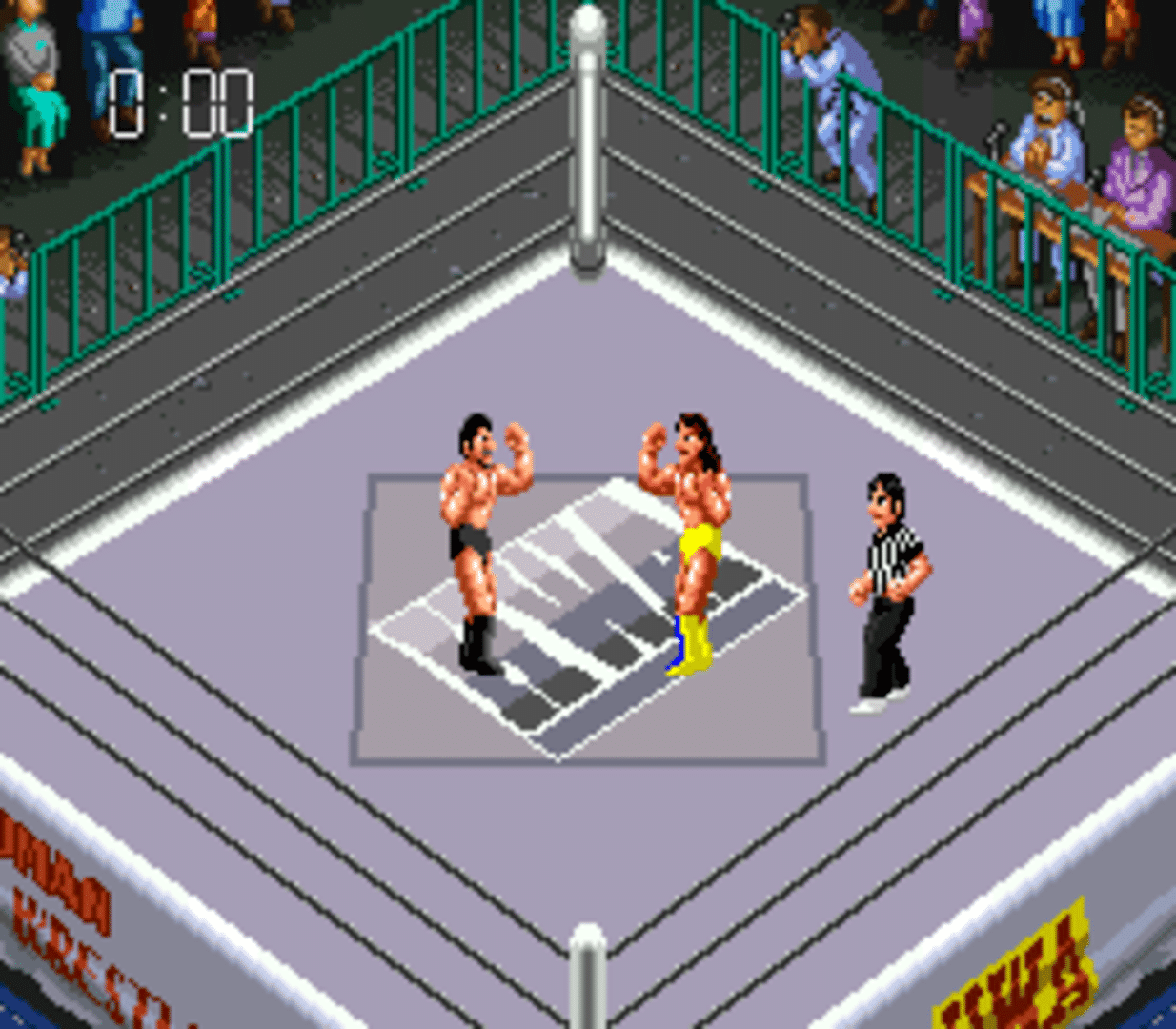 Super Fire Pro Wrestling III: Easy Type screenshot