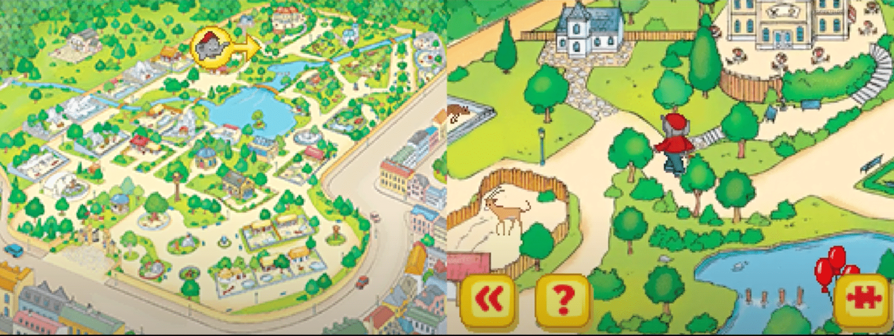 Benjamin Blumchen: Ein Tag im Zoo screenshot