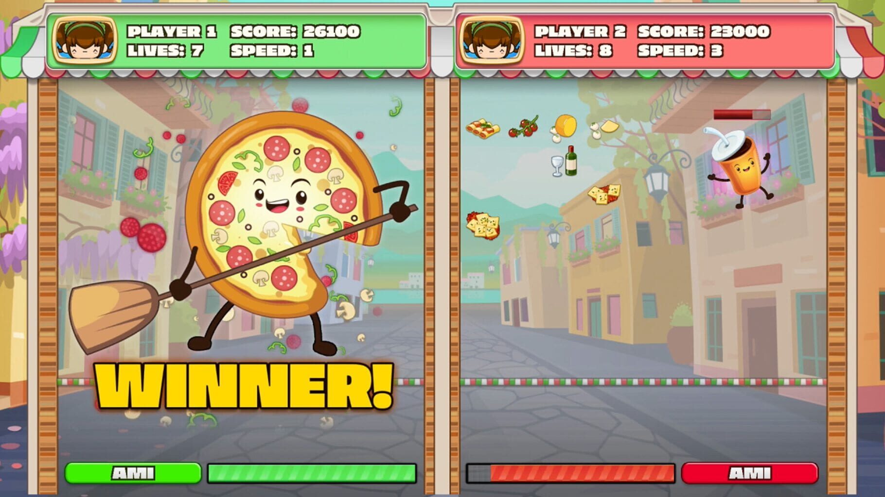 Captura de pantalla - Pizza Break Head to Head