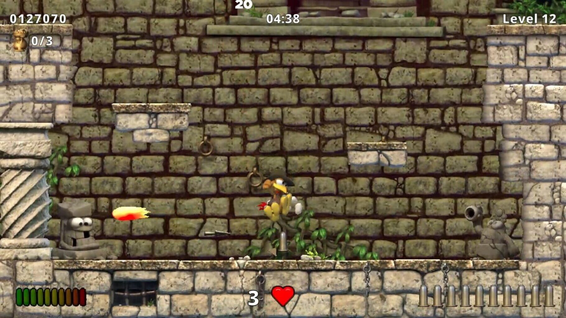 Moorhuhn Jump and Run: Traps and Treasures screenshot