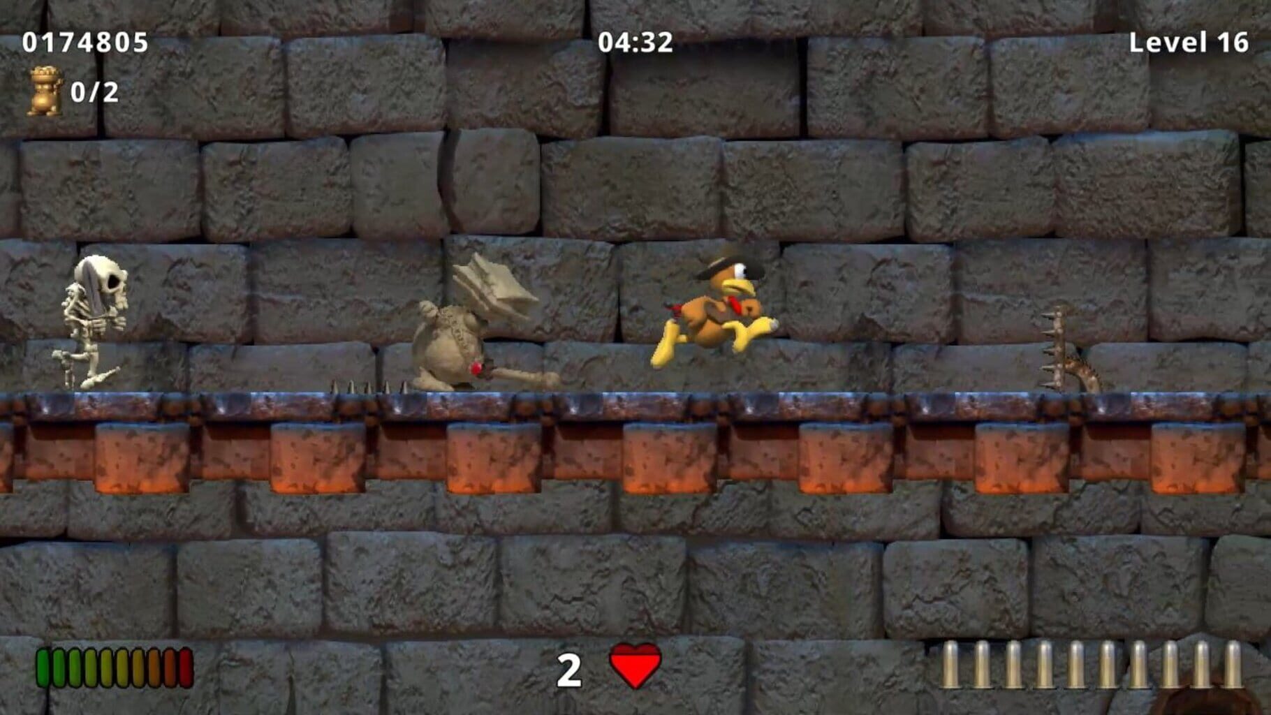 Moorhuhn Jump and Run: Traps and Treasures screenshot