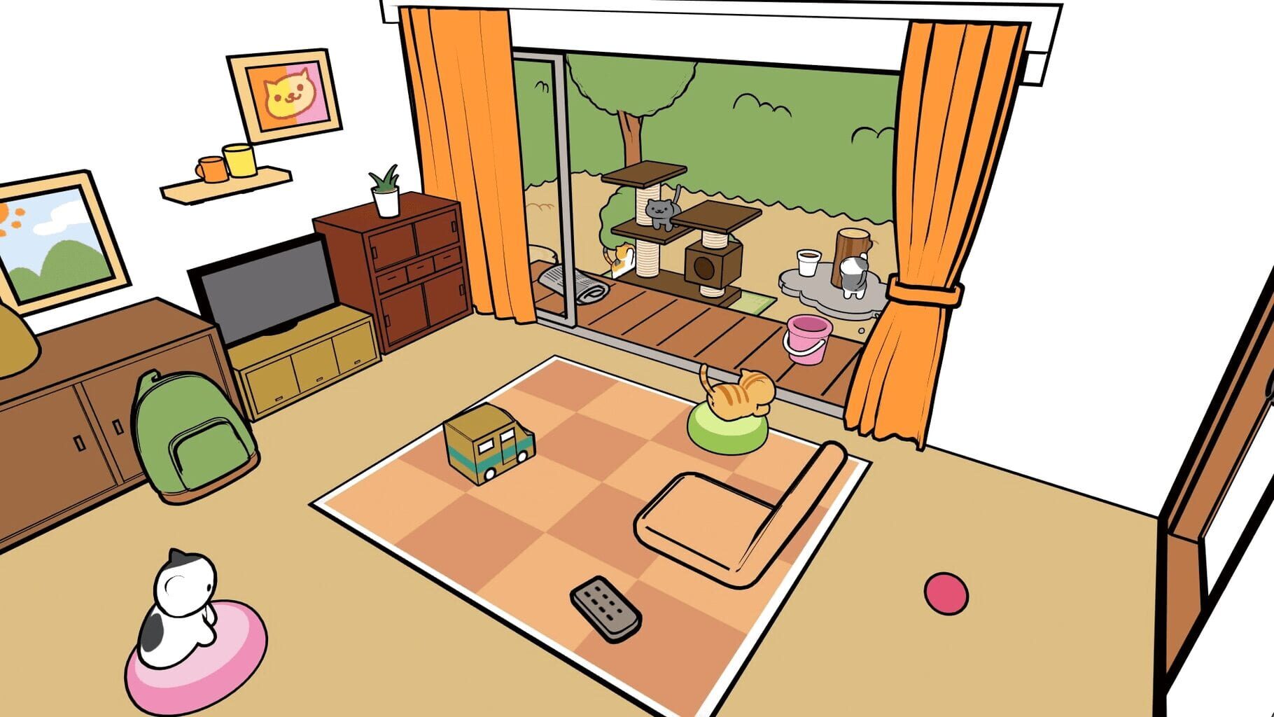 Captura de pantalla - Neko Atsume VR