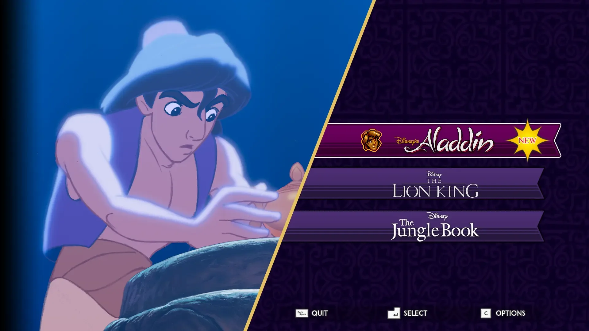 Captura de pantalla - Disney Classic Games Collection