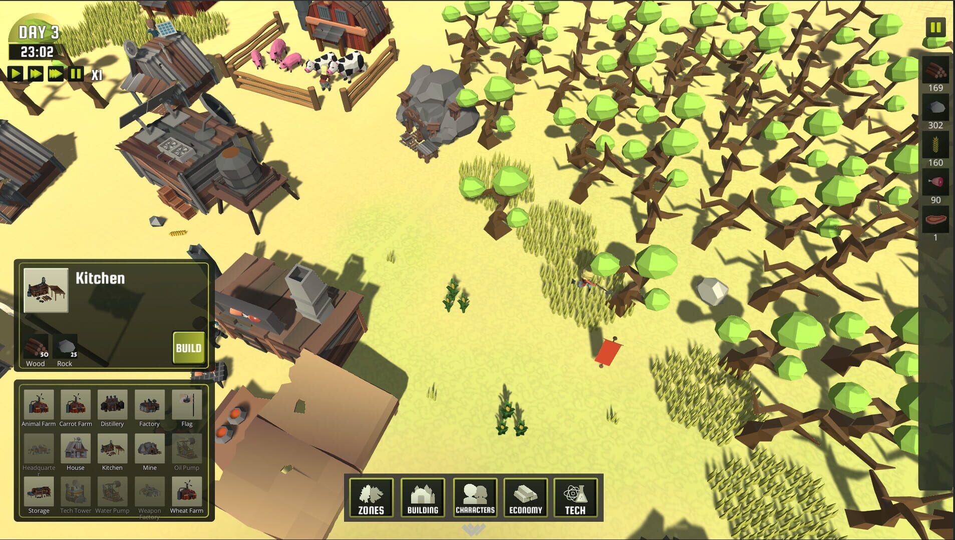 Colony Simulator - Screenshot