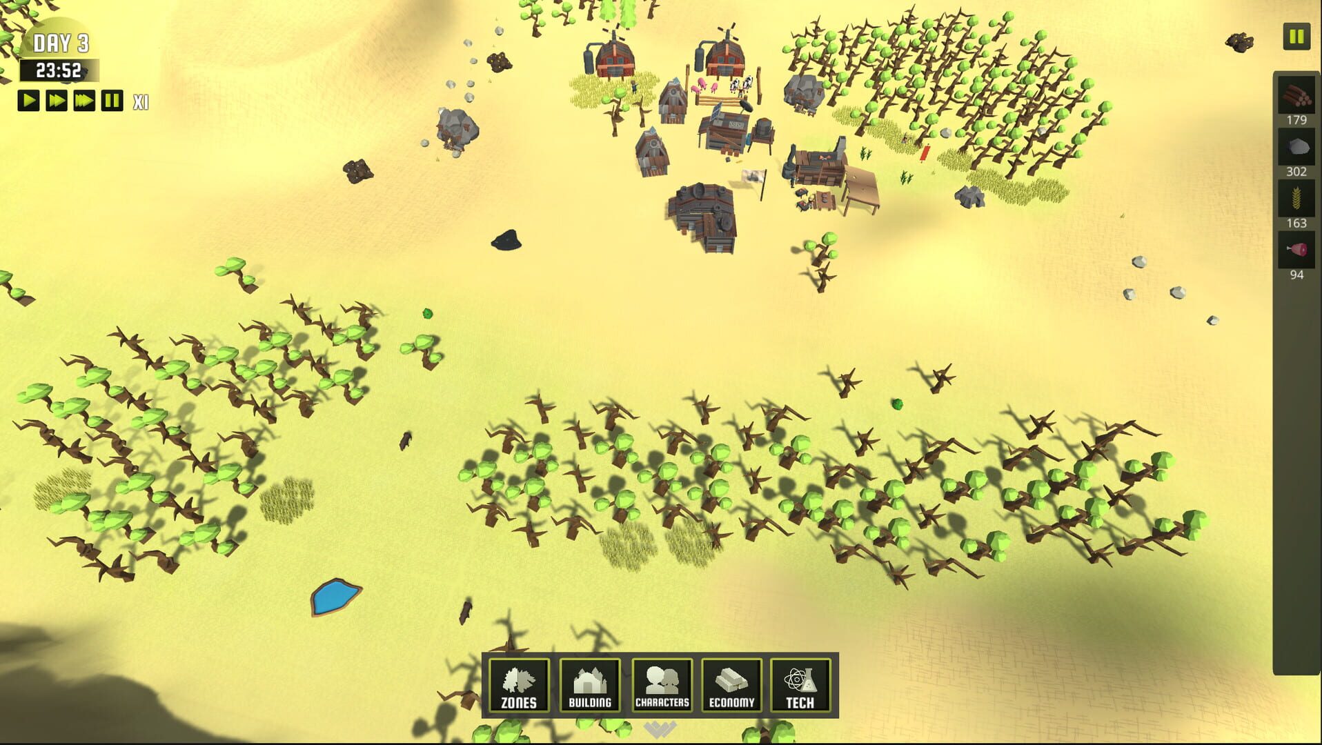 Colony Simulator - Screenshot