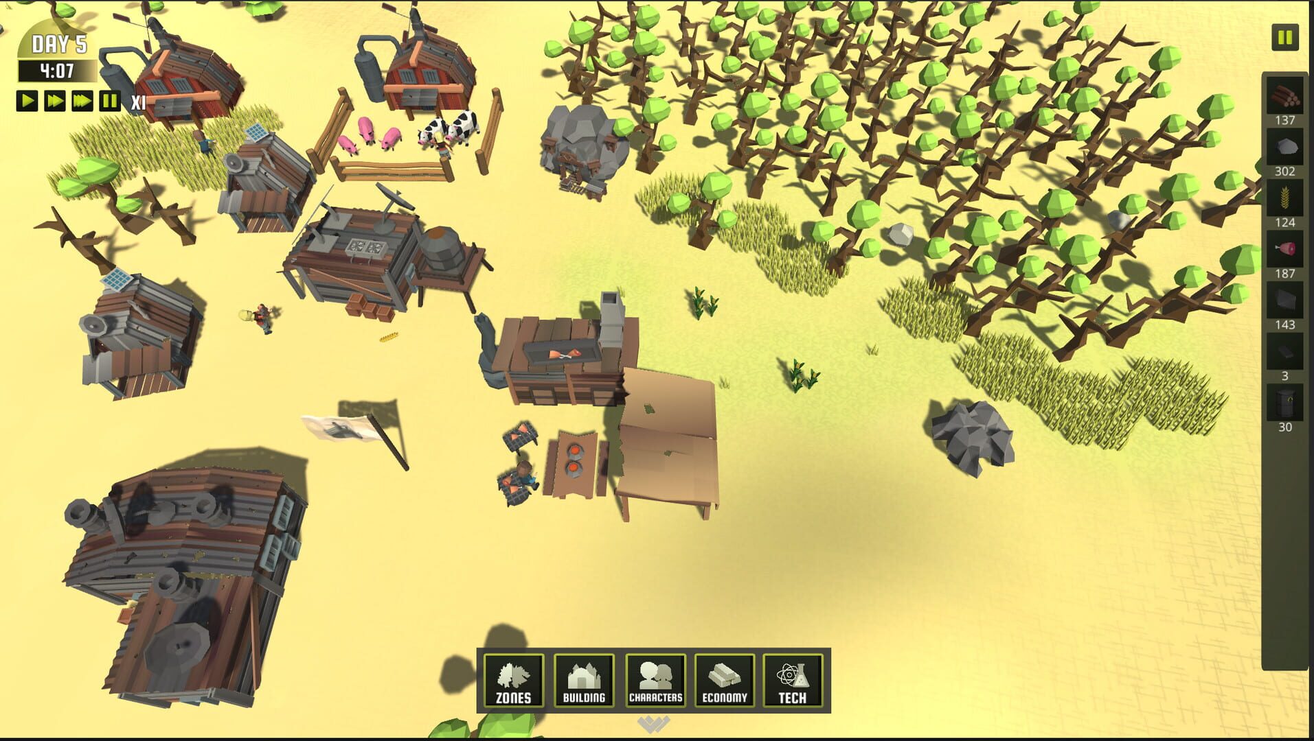 Colony Simulator - Screenshot