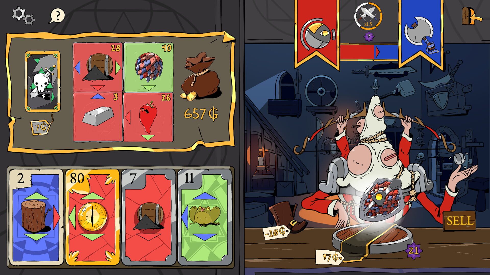 Alchemist of War - Screenshot
