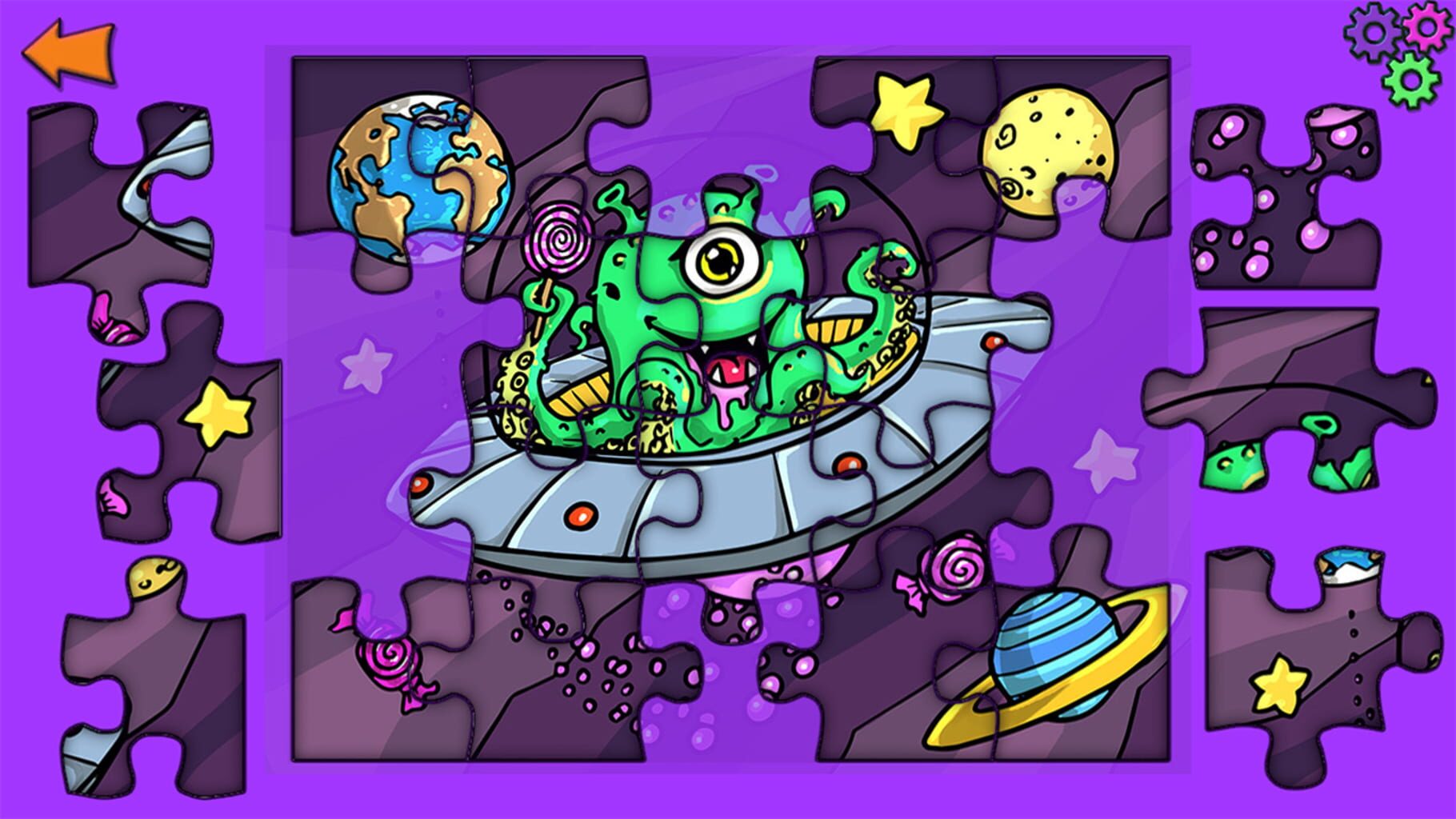 Halloween Jigsaw Puzzles: Puzzle Game for Kids & Toddlers screenshot