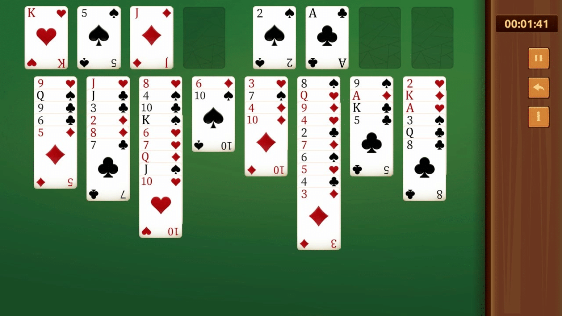 15 in 1 Solitaire screenshot