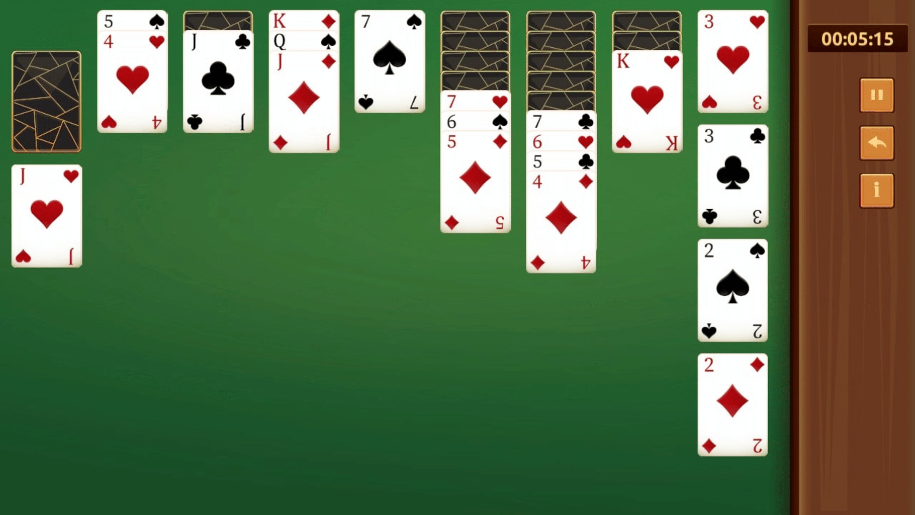 15 in 1 Solitaire screenshot