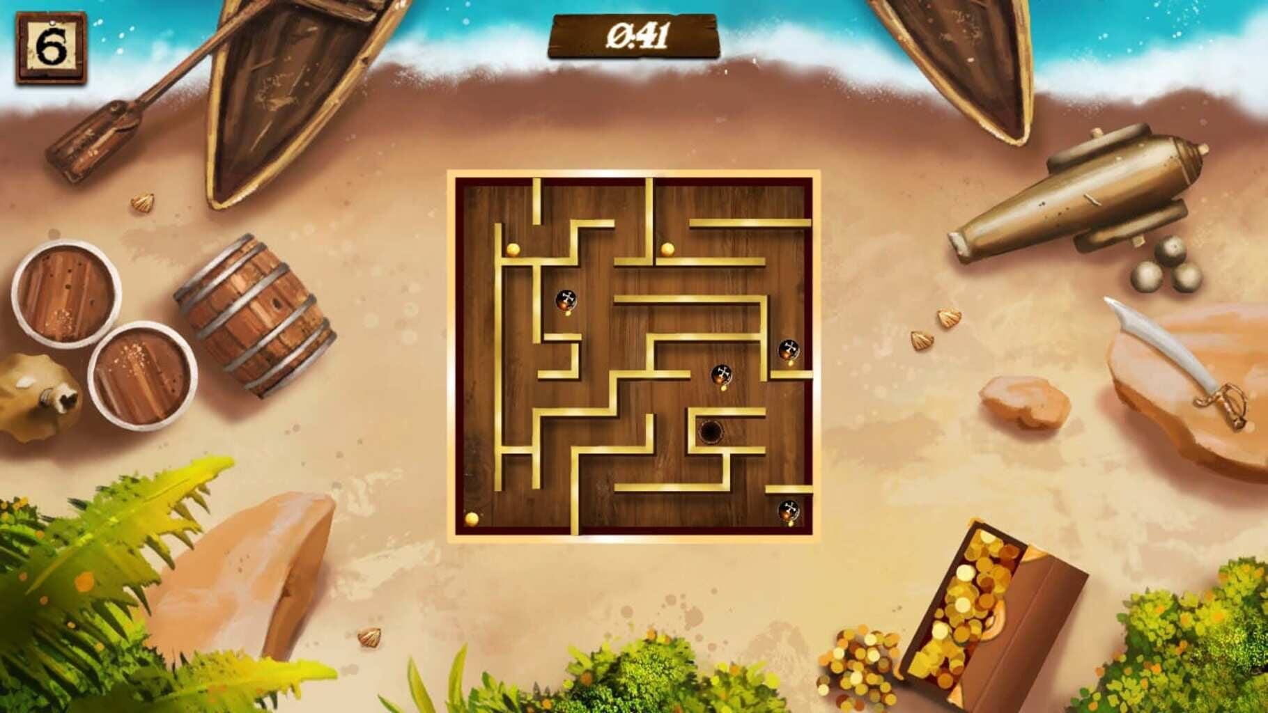 Pirate Treasure: Island of Mazes screenshot