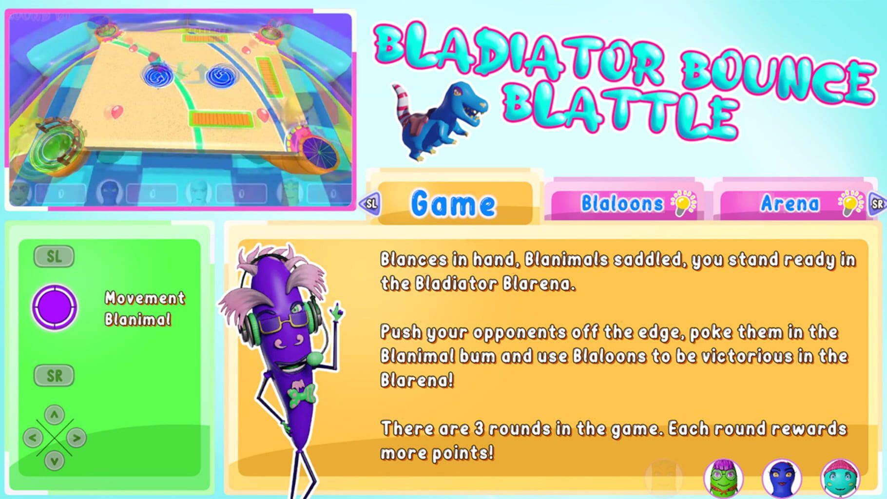 Blaloon Blalympia screenshot