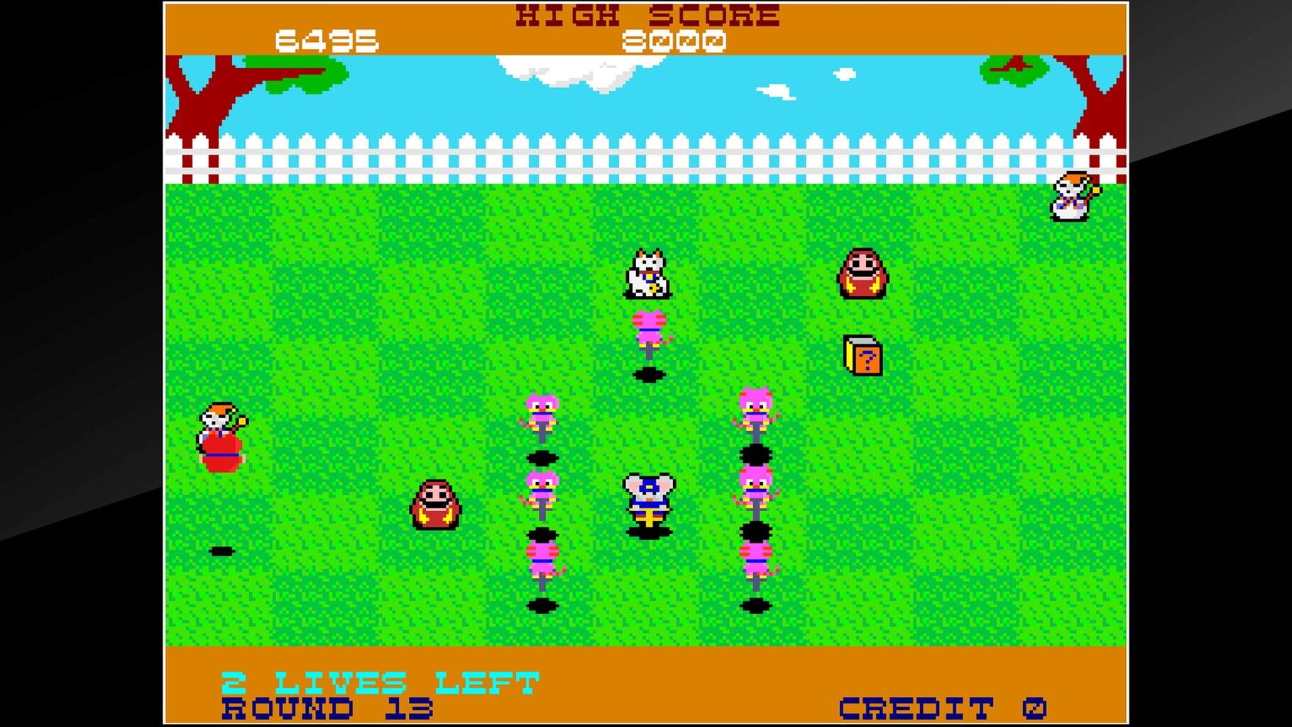 Arcade Archives: Hopping Mappy screenshot
