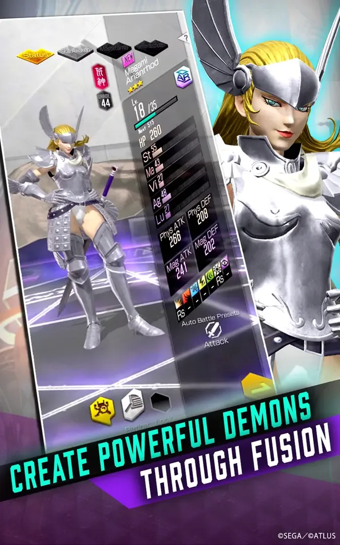 Captura de pantalla - Shin Megami Tensei: Liberation Dx2
