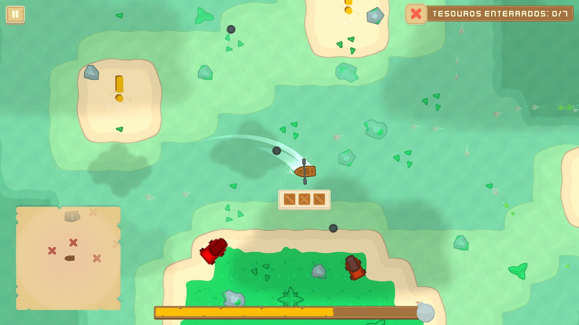 Bury Treasure - Screenshot