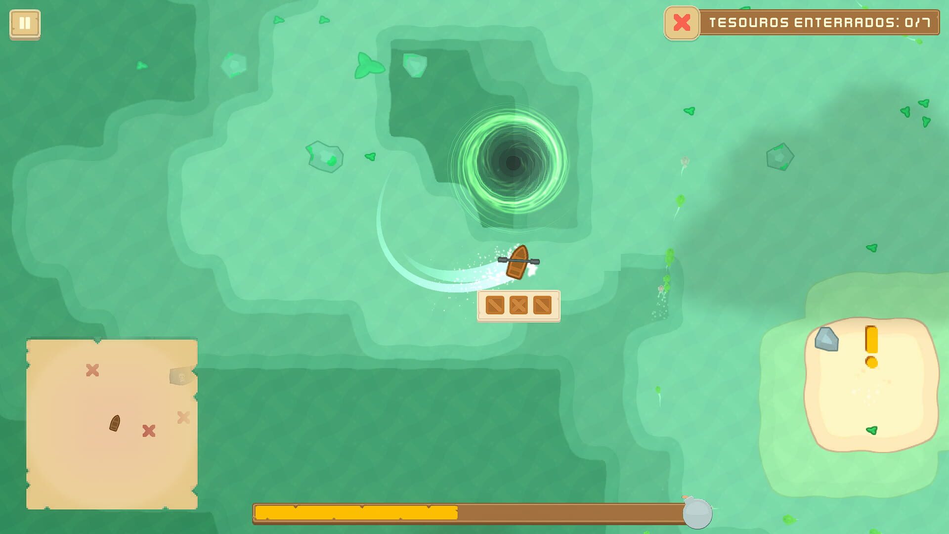 Bury Treasure - Screenshot