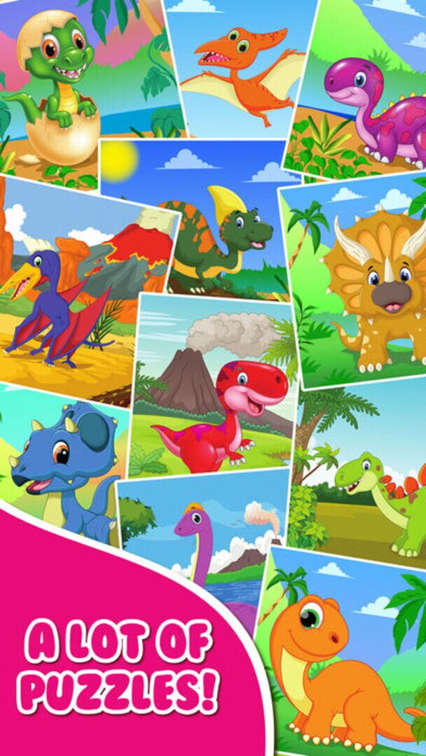 Dinosaur Jigsaw Puzzles - Kids Games for Toddlers - Screenshot