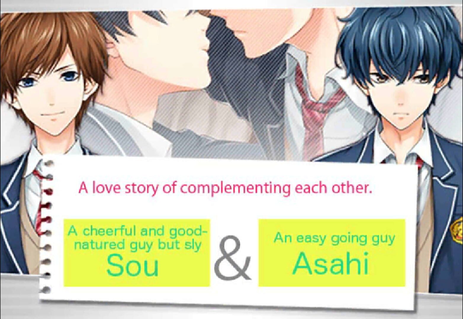 Read love stories. First Love story Yaoi со и Асахи. First Love story Otome. First Love story Читосе и Асахи. Новелла first Love story.