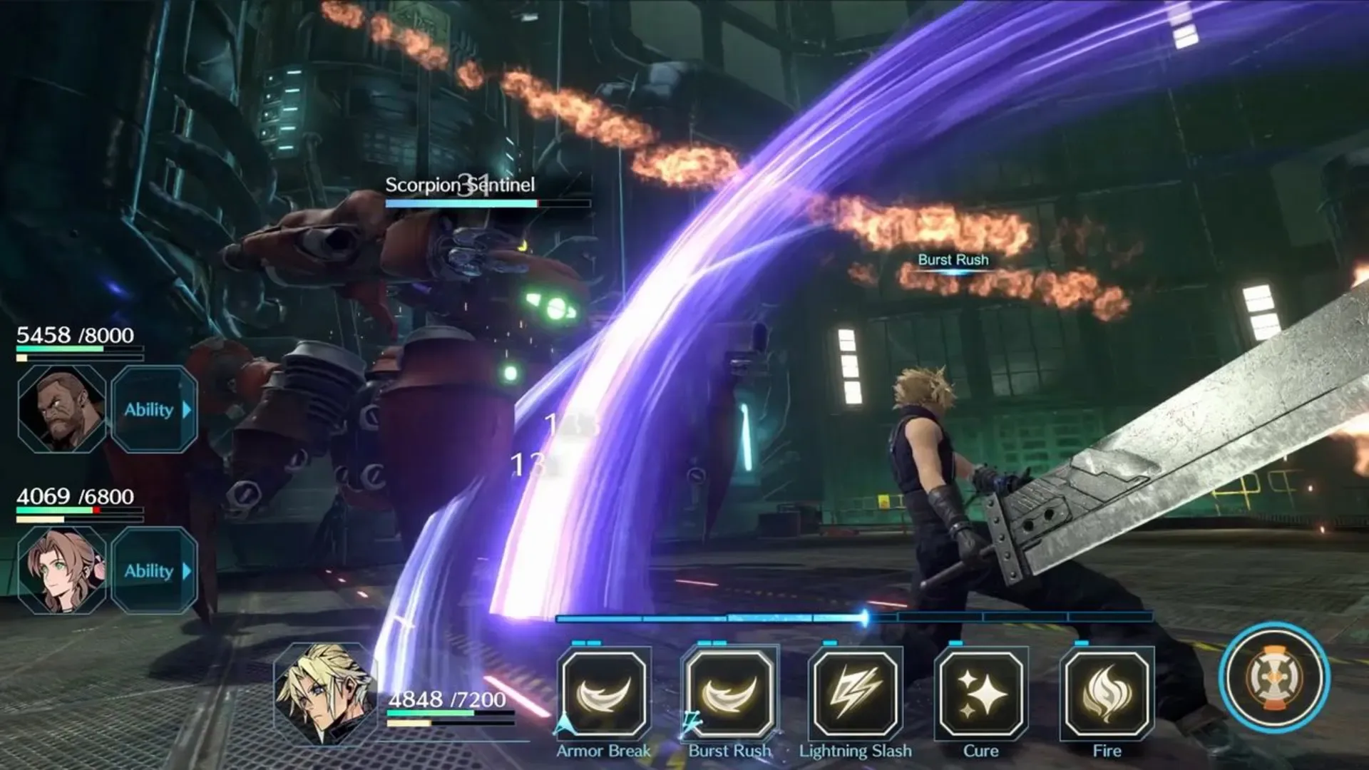 Captura de pantalla - Final Fantasy VII: Ever Crisis