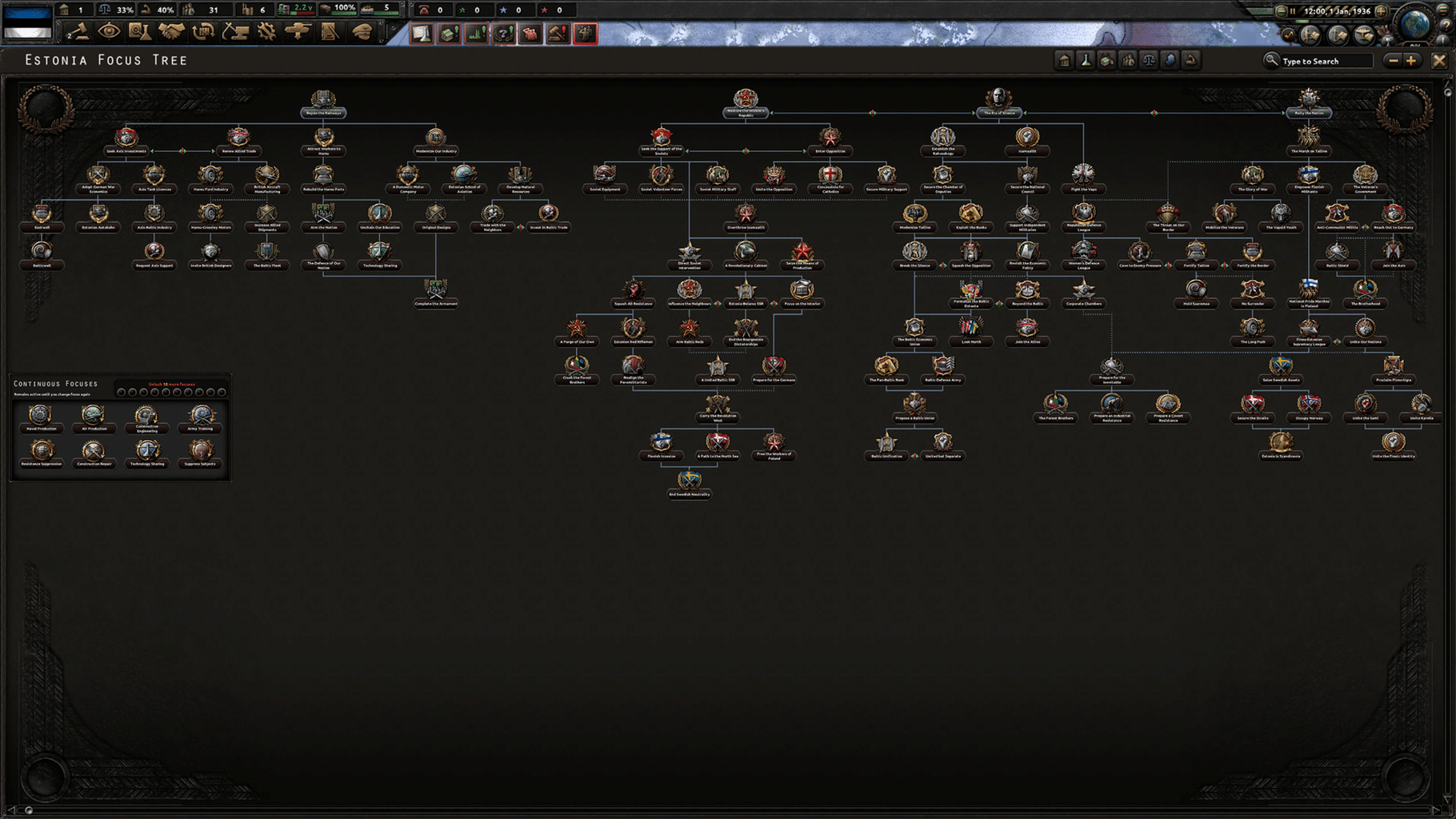 Hearts of Iron IV: No Step Back screenshot