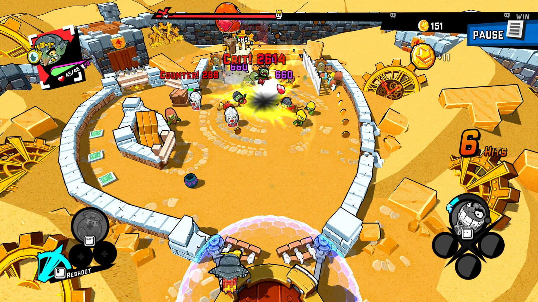 Zombie Rollerz: Pinball Heroes screenshot