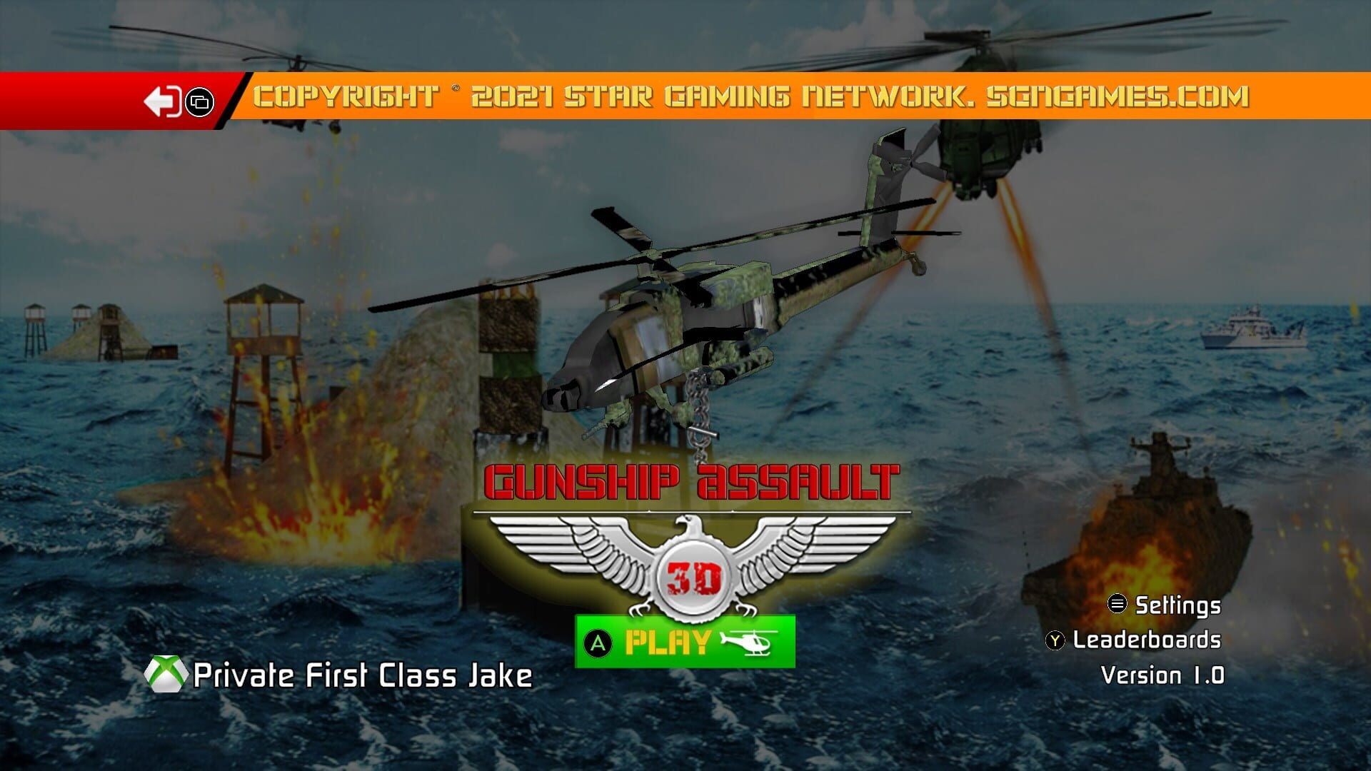Gunship Assault - Screenshot