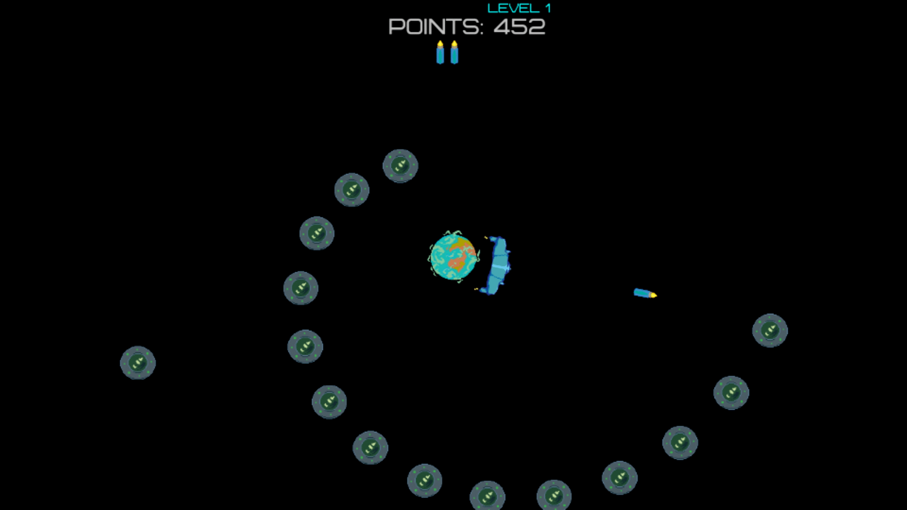 Round Invaders screenshot