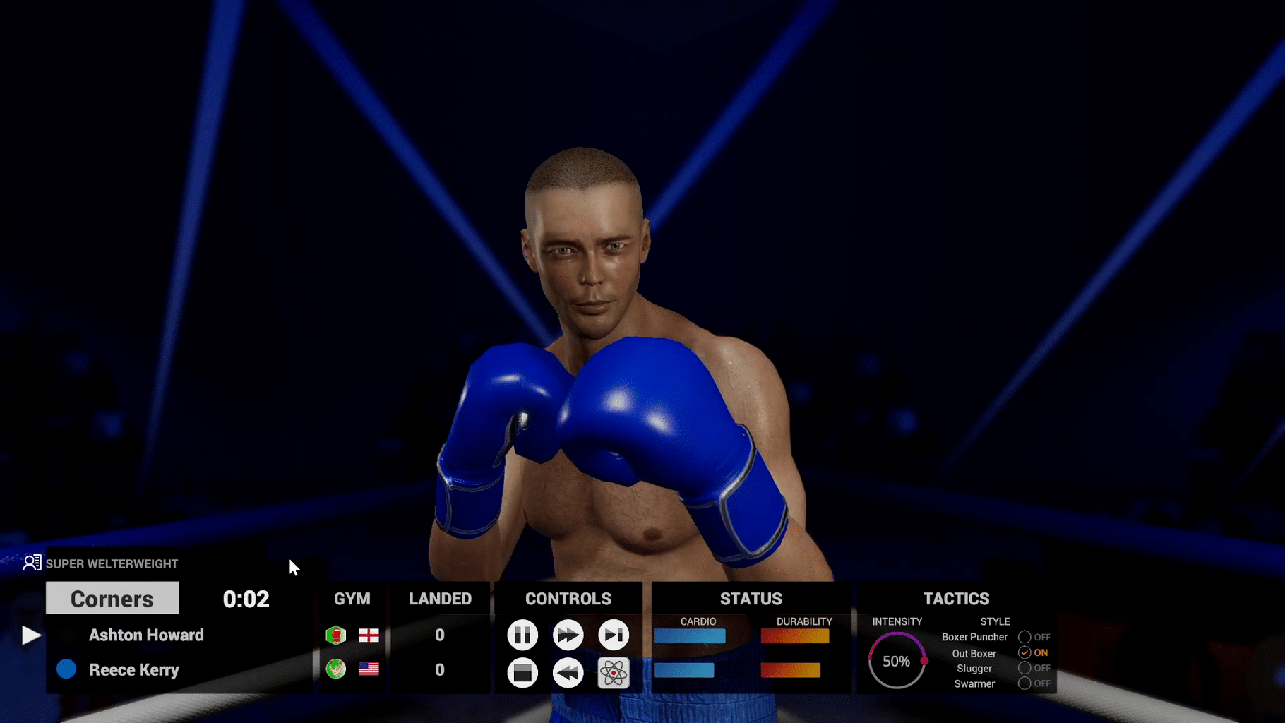 Boxing Club Manager screenshot