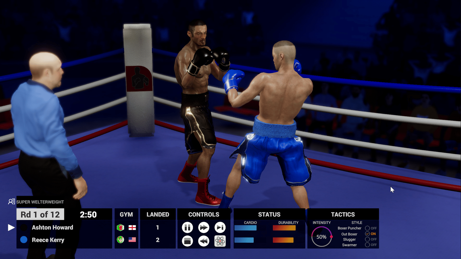 Boxing Club Manager screenshot